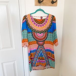 Multicolored dress by laundry by shelli segal